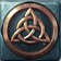 Bronze Celtic pattern